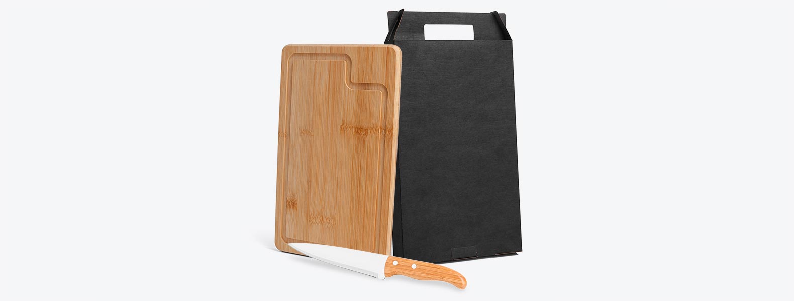 Conj. Para Churrasco Em Bambu/Inox