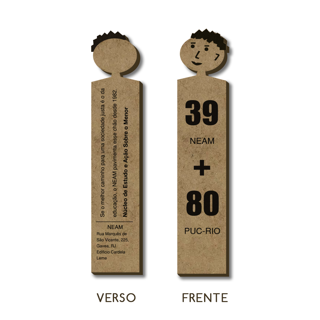 Marcador de Página de MDF